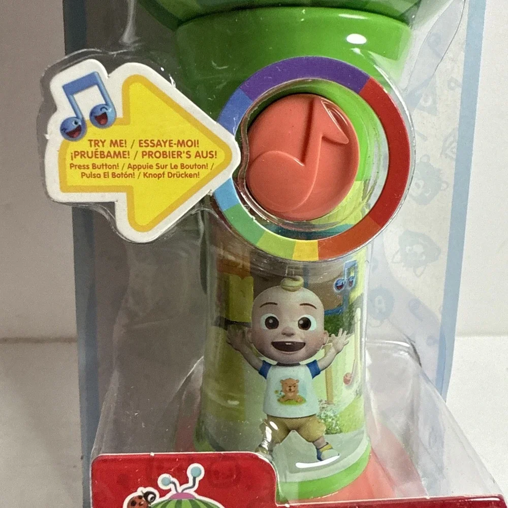 Cocomelon First Act Microphone Musical Sing-A-Long Microphone‎ Brand New